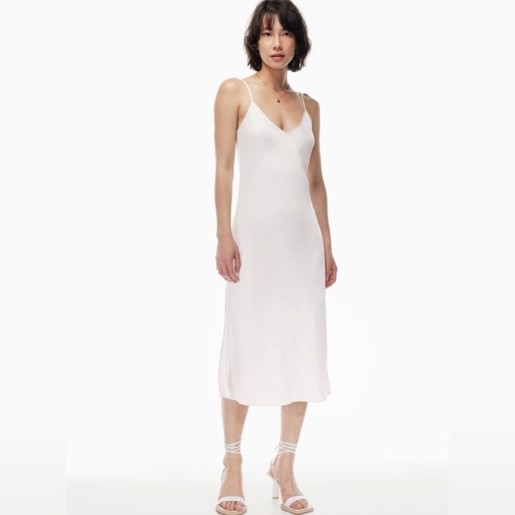 Aritzia Dresses & Skirts - Aritzia Wilfred Only Slip Maxi Dress in Vin Gris